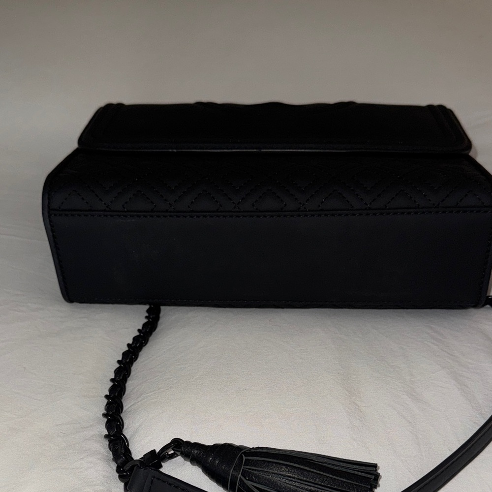 Tory Burch Black Quilted Crossbody Bag - Picture 4 of 6